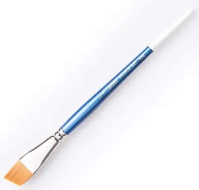 PEBEO AKRİLİK BOYA FIRÇASI 888 SERİSİ GOLDEN SENTETİK YAN KESİK MAVİ KISA SAP NO:5-8 888/5-8