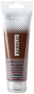 SCHMİNCKE AKADEMİE AKRİLİK BOYA 120 ML 669 BURNT UMBER 23669012