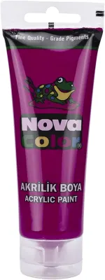 NOVA COLOR AKRİLİK BOYA TÜP 75 GR MAGENTA NC-2215