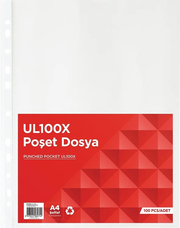 NOREX POŞET DOSYA 100 LÜ UL100X
