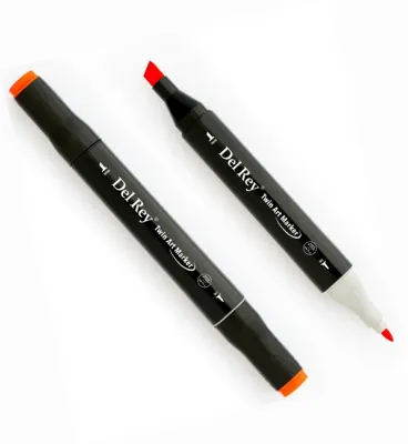 DEL REY GRAFİK MARKÖR TWIN MN-DR022 FRENCH VERMILLION