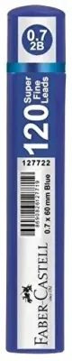 FABER MİN GRİP 0.7MM 2B 60MM 120Lİ MAVİ TÜP 127722