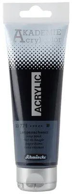 SCHMİNCKE AKADEMİE AKRİLİK BOYA 120 ML 771 LAMP BLACK 23771012