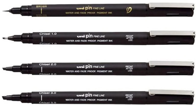 UNİ DRAWING PEN PIN-200 4 LÜ SET