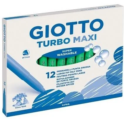 GIOTTO KEÇELİ KALEM TURBO MAXI AÇIK YEŞİL 456018