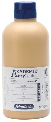 SCHMİNCKE AKADEMİE ACRYL COLOR AKRİLİK BOYA 500 ML 801 GOLD 23801028