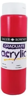 DALER ROWNEY AKRİLİK BOYA GRADUATE SERİSİ 500 ML PRIMARY RED 123500540