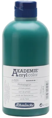 SCHMİNCKE AKADEMİE AKRİLİK BOYA 500 ML 551 PHTHALO GREEN 23551028