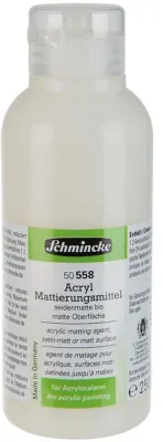 SCHMİNCKE MEDİUM 558 ACRYLİC MATTİNG AGENT AKRİLİK BOYA MATLAŞTIRICI 250 ML 50558027