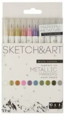 BRUNO VISCONTI SKETCH &amp; ART AKRİLİK MARKER 12 RENK 22-0126
