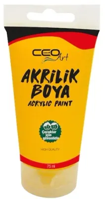 PASİF CEO ART AKRİLİK BOYA 75ML YELLOW OCRE AB0020