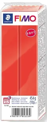 FIMO SOFT MODELLEME KİLİ 454 GR KIZIL 8021-24