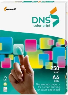 DNS COLOR PRINT FOTOKOPİ KAĞIDI A4 250 g/m² 200 LÜ NE1020