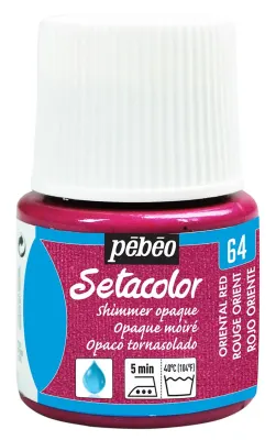 PEBEO KUMAŞ BOYASI SETACOLOR OPAQUE 45 ML 295*64 YD ROUGE D'ORIENT MOIRE