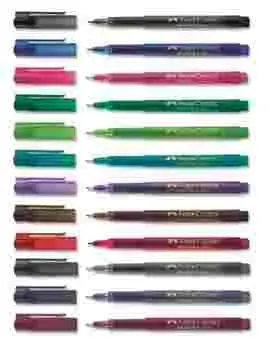 FABER YAZI KALEMİ BROADPEN PEMBE 155428