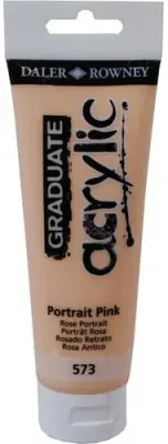 DALER ROWNEY AKRİLİK BOYA GRADUATE SERİSİ 120 ML PORTRAIT PINK 123120573