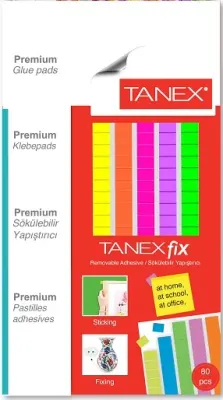 TANEX HAMUR YAPIŞTIRICI FIX FLO MIX COLOR RENK 50 GR