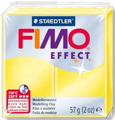 FIMO SOFT MODELLEME KİLİ 57 GR ŞEFFAF SARI 8020-104 07