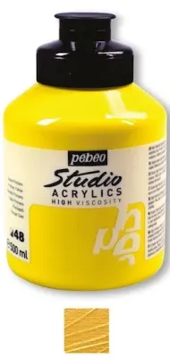 PEBEO AKRİLİK BOYA STUDIO 500 ML 172*350 IRIDESCENT PRECIOUS GOLD