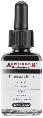 SCHMİNCKE AERO COLOR AKRİLİK AİRBRUSH MÜREKKEBİ 28 ML 702 BLACK 28702023