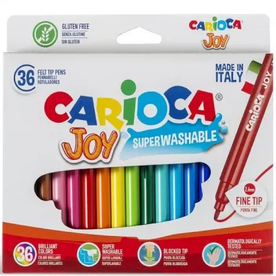 CARIOCA KEÇELİ BOYA JUMBO YIKANABİLİR JOY 36 LI 40616