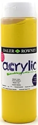 DALER ROWNEY AKRİLİK BOYA GRADUATE SERİSİ 500 ML METALIC YELLOW 123500723