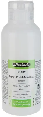 SCHMİNCKE MEDİUM 552 FLUİD MEDİUM GLOSSY PARLAK SIVI AKRİLİK MEDYUMU 250 ML 50552027