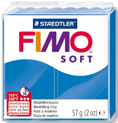 FIMO SOFT MODELLEME KİLİ 57 GR PASİFİK MAVİ 8020-37 07