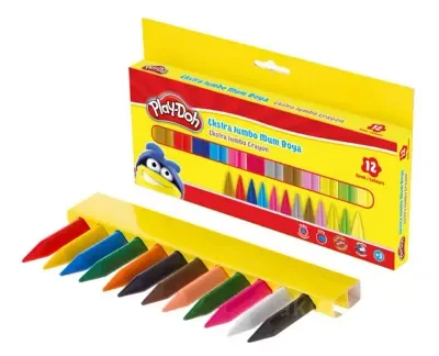PLAY-DOH MUM BOYA EXTRA JUMBO 12 RENK CR011