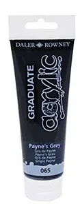 DALER ROWNEY AKRİLİK BOYA GRADUATE SERİSİ 120 ML PAYNES GREY 123120065
