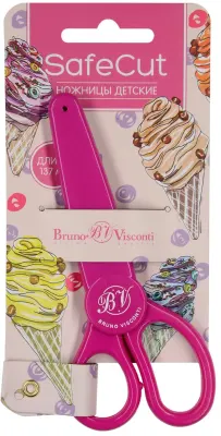 BRUNO VISCONTI ÇOCUK MAKASI SAFE CUT 13.7 Cm. KORUYUCULU 60-0028