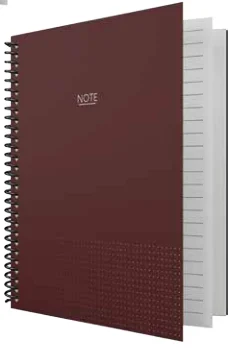 DİLMAN DEFTER NOTE SPİRALLİ SERT KAPAK PERFORAJLI A4 120 YP ÇİZGİLİ 2265