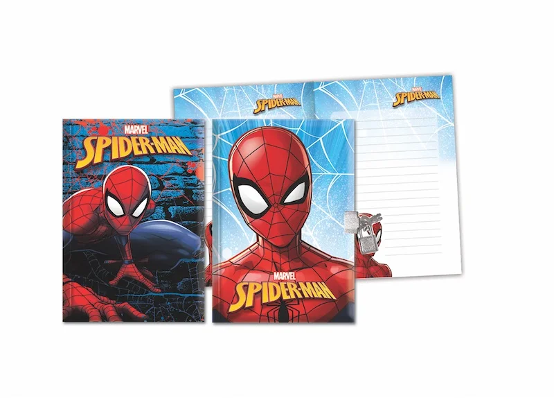 KESKİN HATIRA DEFTERİ 14X20 SPİDERMAN KİLİTLİ 104 YP. 310210-06