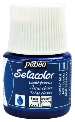 PEBEO KUMAŞ BOYASI SETACOLOR TRANSPARENT 45 ML 329*11 BLEU COBALT