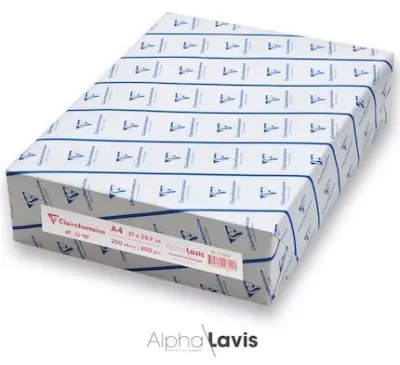 CLAIREFONTAINE ÇİZİM KAĞIDI ALPHA LAVIS 35x50 200 GR AL16803