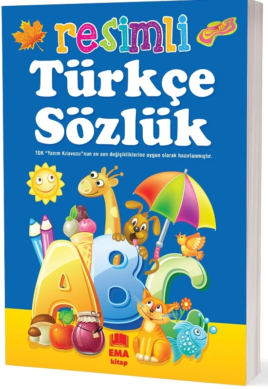 EMA KİTAP - TÜRKÇE SÖZLÜK RESİMLİ KÜÇÜK BOY
