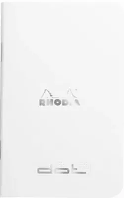 RHODIA DEFTER BASIC DİKİŞLİ 7.5x12 80 GR 24 YP DOT BEYAZ RD119153
