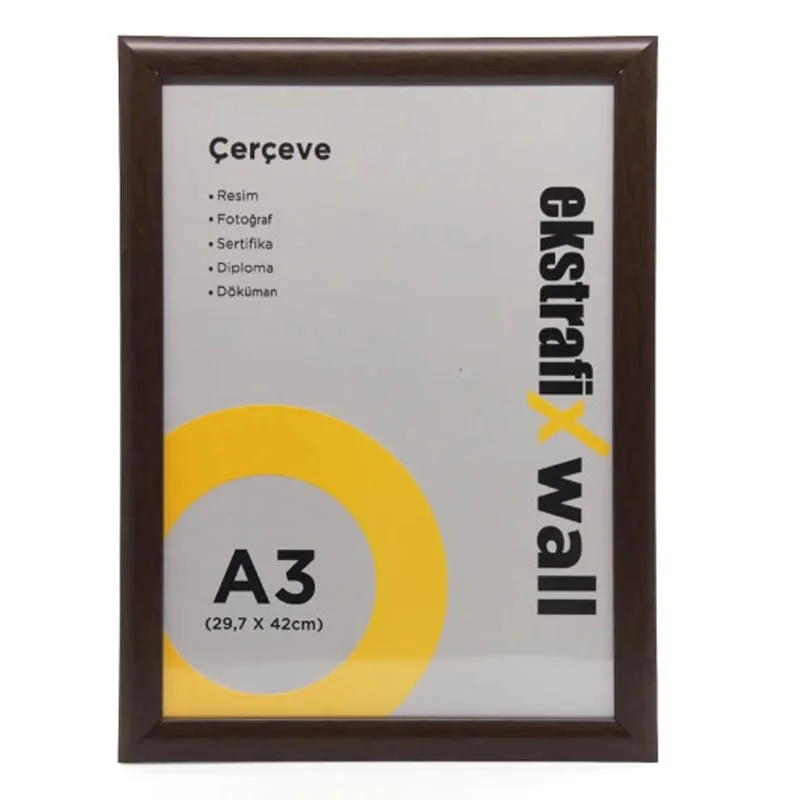 Ekstrafix Çerçeve A3 22 Li Ceviz Fix-çc08