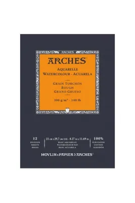 ARCHES SULU BOYA BLOĞU WC HP PA WHNA 21X29.7 300 GR 12 SF A1795096