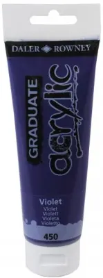 DALER ROWNEY AKRİLİK BOYA GRADUATE SERİSİ 120 ML VIOLET 123120450