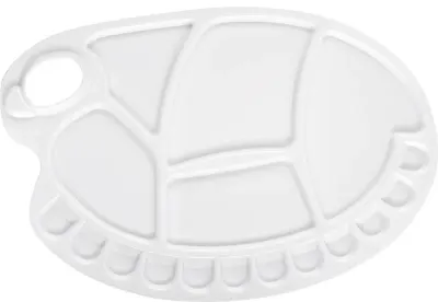 MONART PALET OVAL PLASTİK BÜYÜK BOY PT017