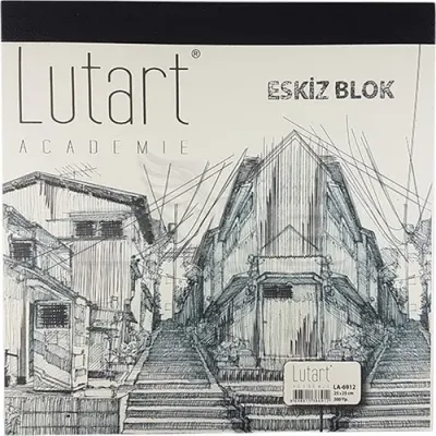 LUTART ÇİZİM BLOĞU ASİT İÇERMEYEN 25x25 100 GR 300 YP CZB-LA-6912