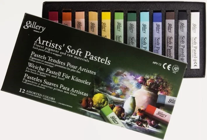 MUNGYO PASTEL BOYA GALLERY SOFT KÖŞELİ 12 Lİ MPV-12