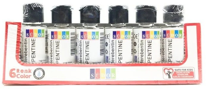 SÜDOR TEREBENTİN 25 ML KOKUSUZ ŞİŞE SD726-4
