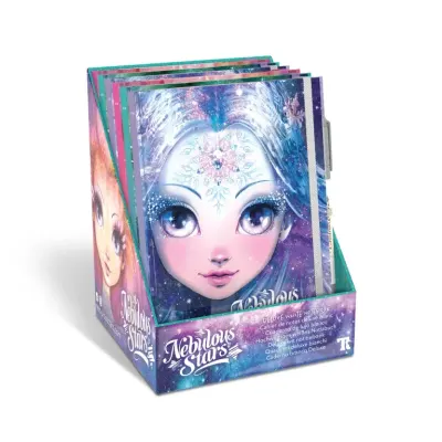 NEBULOUS STARS NOTEBOOK DELUXE WHITE MOR 6957