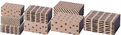 GIPTA KUTU SETİ 8 Lİ KATLANABİLİR CRAFTY BLACK BX09320