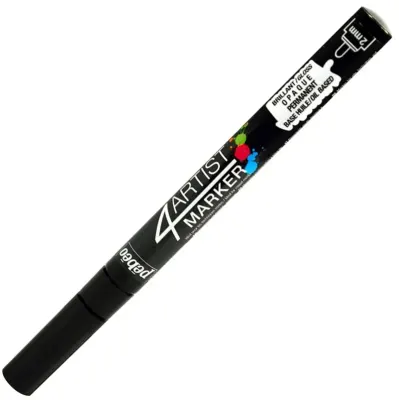 PEBEO MARKÖR KALEM YAĞLI 4ARTIST 2.0 BLACK 580024