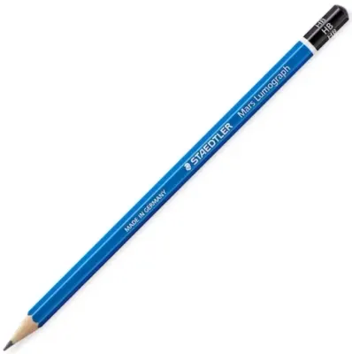 STAEDTLER KURŞUN KALEM DERECELİ MARS LUMOGRAPH   HB 100-HB