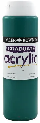 DALER ROWNEY AKRİLİK BOYA GRADUATE SERİSİ 500 ML PHTHALO GREEN 123500386