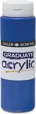 DALER ROWNEY AKRİLİK BOYA GRADUATE SERİSİ 500 ML ULTRA BLUE 123500123